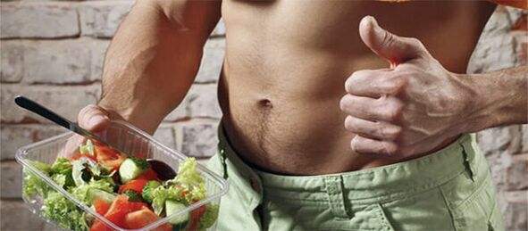 Salade de légumes qui améliore la puissance masculine